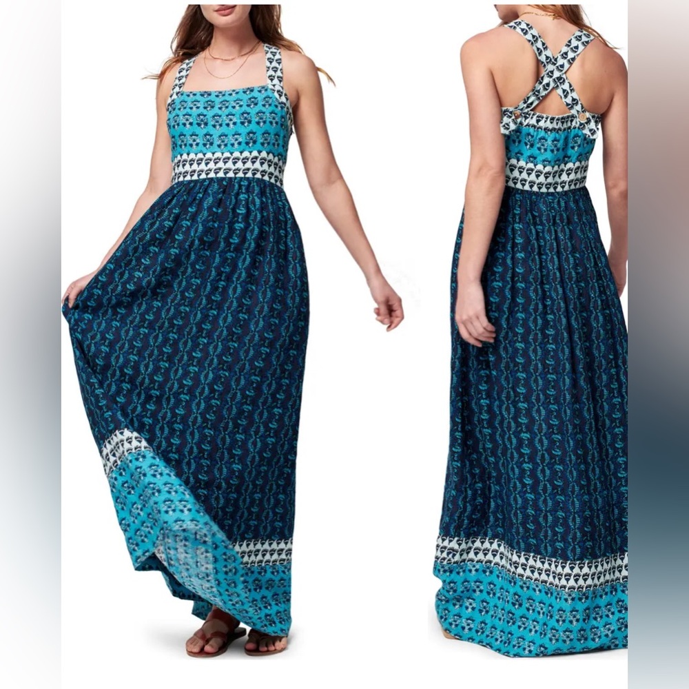 Faherty Gracie Bali Bloom Dress XS